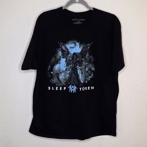 Sleep Token "Take Me Back To Eden Smoke" Black T-Shirt - XL